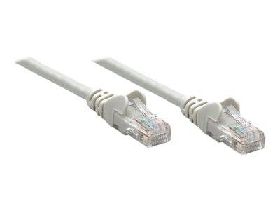 Intellinet 319812 RJ45 Netzwerkkabel, Patchkabel CAT 5e U/UTP 5.00 m Grau 1 St.