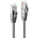 LINDY 45587 RJ45 Netzwerkkabel, Patchkabel CAT 6 S/FTP 10.00 m Grau mit Rastnasenschutz 1 St.