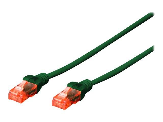 Digitus DK-1617-010/G RJ45 Netzwerkkabel, Patchkabel CAT 6 U/UTP 1.00 m Grün 1 St.