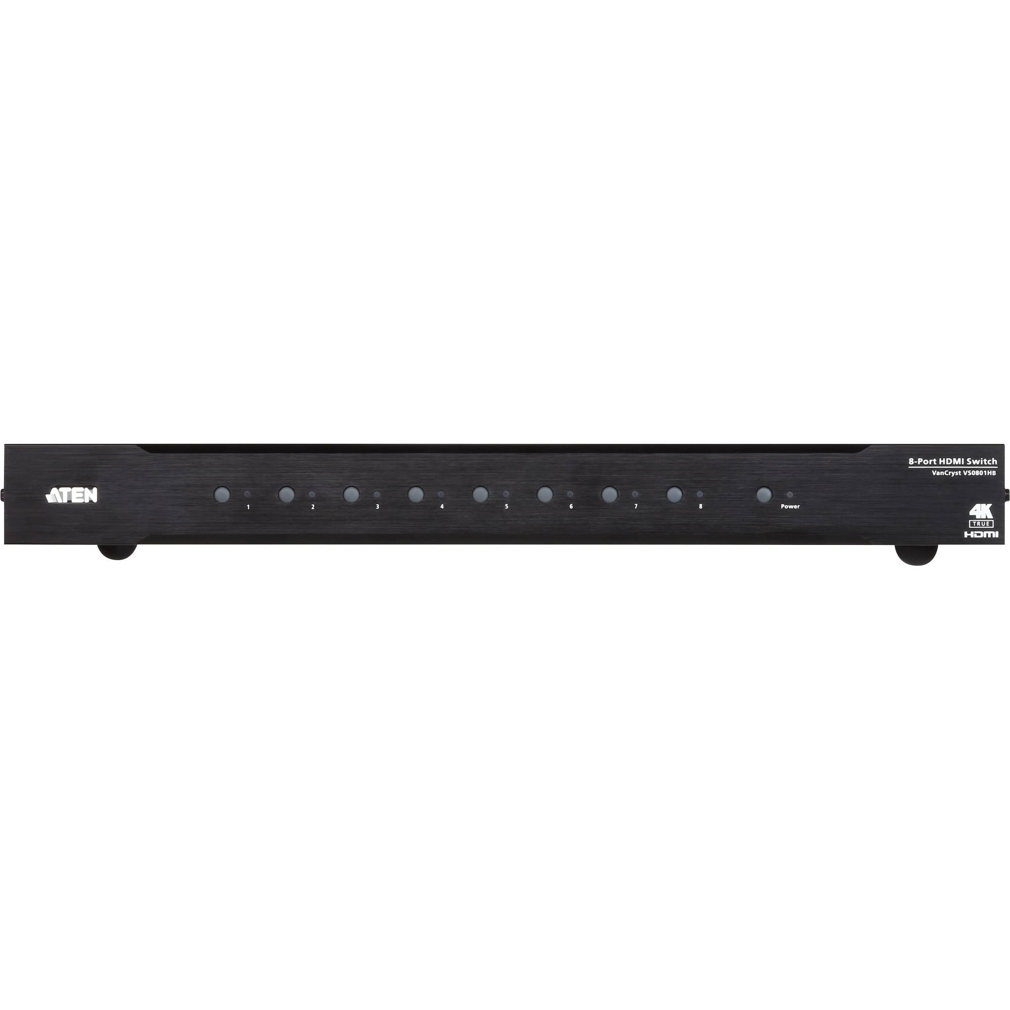 ATEN VS0801HB HDMI Switch mit 8 Ports True 4K