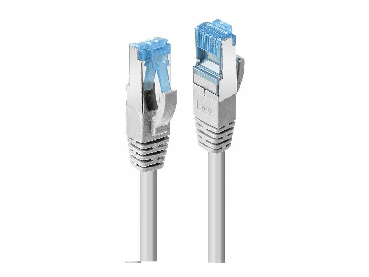 LINDY 47140 RJ45 Netzwerkkabel, Patchkabel 20.00 m Grau 1 St.