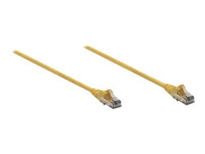 Intellinet 342377 RJ45 Netzwerkkabel, Patchkabel CAT 6 U/UTP 3.00 m Gelb 1 St.