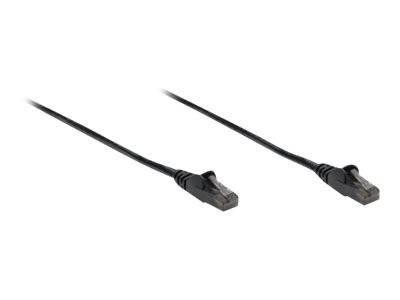 Intellinet 342070 RJ45 Netzwerkkabel, Patchkabel CAT 6 U/UTP 3.00 m Schwarz 1 St.