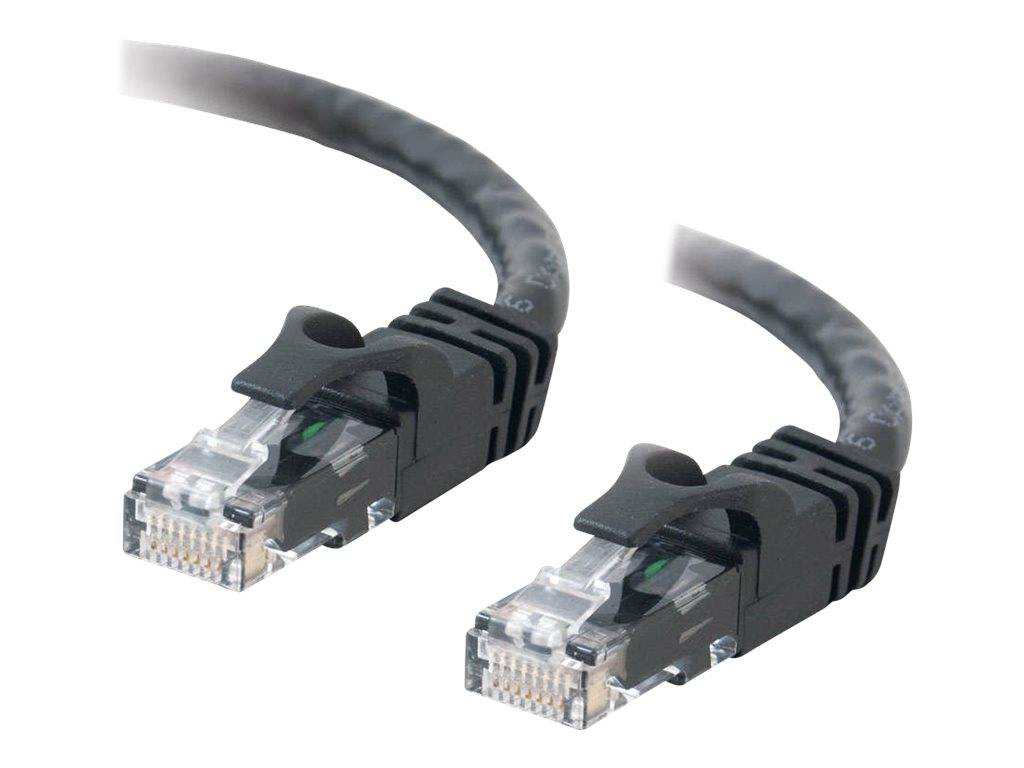 C2G 83409 RJ45 Patchkabel CAT 6 U/UTP 3.00 m Schwarz 1 St.