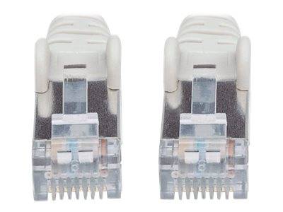 Intellinet 733304 RJ45 Netzwerkkabel, Patchkabel CAT 6 S/FTP 20.00 m Grau vergoldete Steckkontakte 1 St.