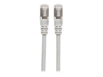 Intellinet 733304 RJ45 Netzwerkkabel, Patchkabel CAT 6 S/FTP 20.00 m Grau vergoldete Steckkontakte 1 St.