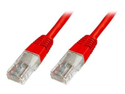 Digitus DK-1512-050/R RJ45 Netzwerkkabel, Patchkabel CAT 5e U/UTP 5.00 m Rot verdrillte Paare 1 St.