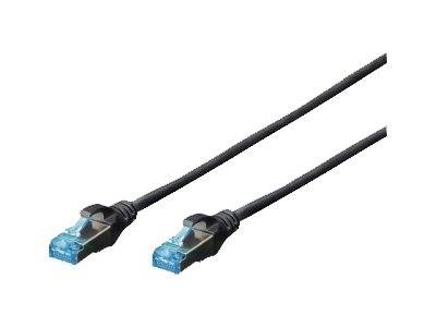 Digitus DK-1532-020/BL RJ45 Netzwerkkabel, Patchkabel CAT 5e SF/UTP 2.00 m Schwarz verdrillte Paare 1 St.