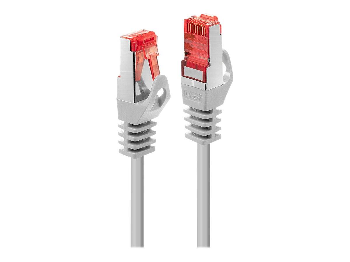LINDY 47346 RJ45 Netzwerkkabel, Patchkabel CAT 6 S/FTP 5.00 m Grau 1 St.