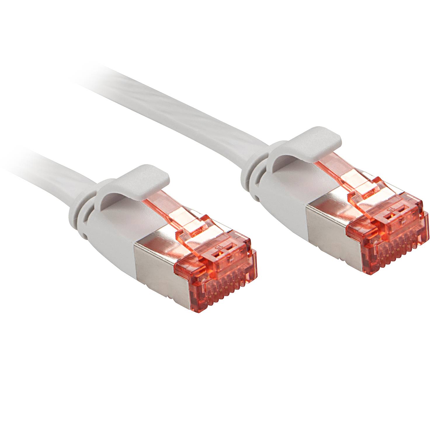 LINDY 47551 RJ45 Netzwerkkabel, Patchkabel CAT 6 U/FTP 1.00 m Grau 1 St.