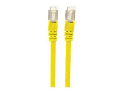 Intellinet 735339 RJ45 Netzwerkkabel, Patchkabel CAT 6 S/FTP 1.00 m Gelb vergoldete Steckkontakte 1 St.