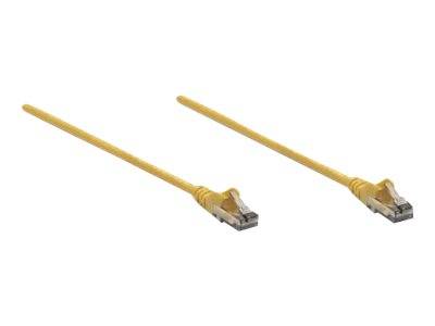 Intellinet 342346 RJ45 Netzwerkkabel, Patchkabel CAT 6 U/UTP 1.00 m Gelb 1 St.