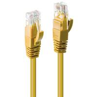 LINDY 48065 RJ45 Patchkabel CAT 6 U/UTP 5.00m Gelb 1St.