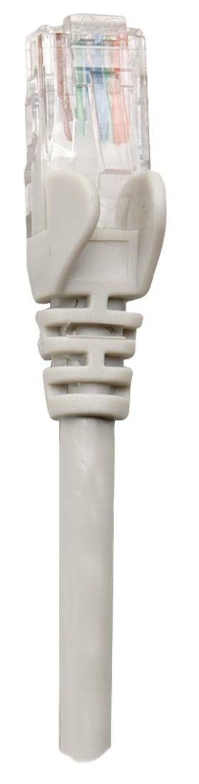 Intellinet 336734 RJ45 Netzwerkkabel, Patchkabel CAT 6 U/UTP 10.00 m Grau 1 St.