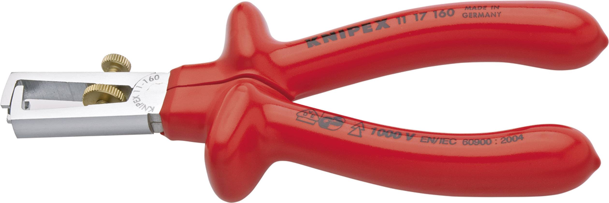 Knipex 11 17 160 11 17 160 VDE-Abisolierzange  10 mm² (max) 7  (max) 5 mm (max)