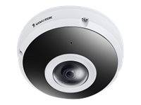 Vivotek FE9380-HV Fisheye Kamera 5 MP, 180°/360°, IR-LED bis 10m