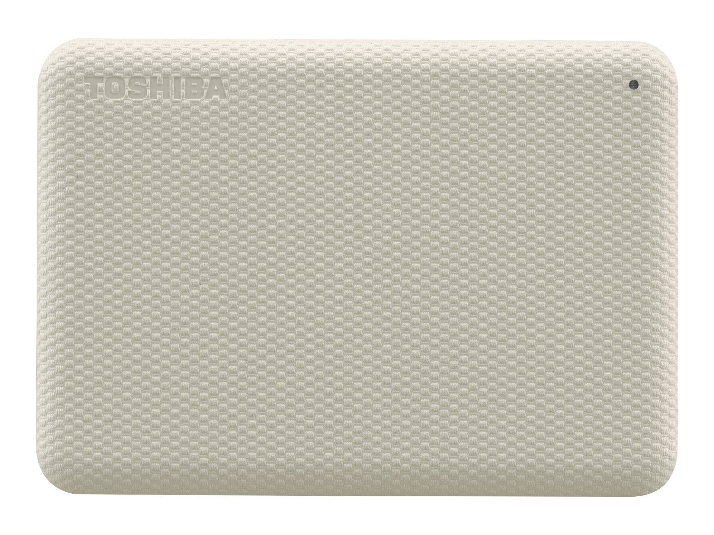 Toshiba Canvio Advance 1 TB Externe Festplatte 6.35 cm (2.5 Zoll) USB 3.2 Gen 1 Weiß HDTCA10EW3AA