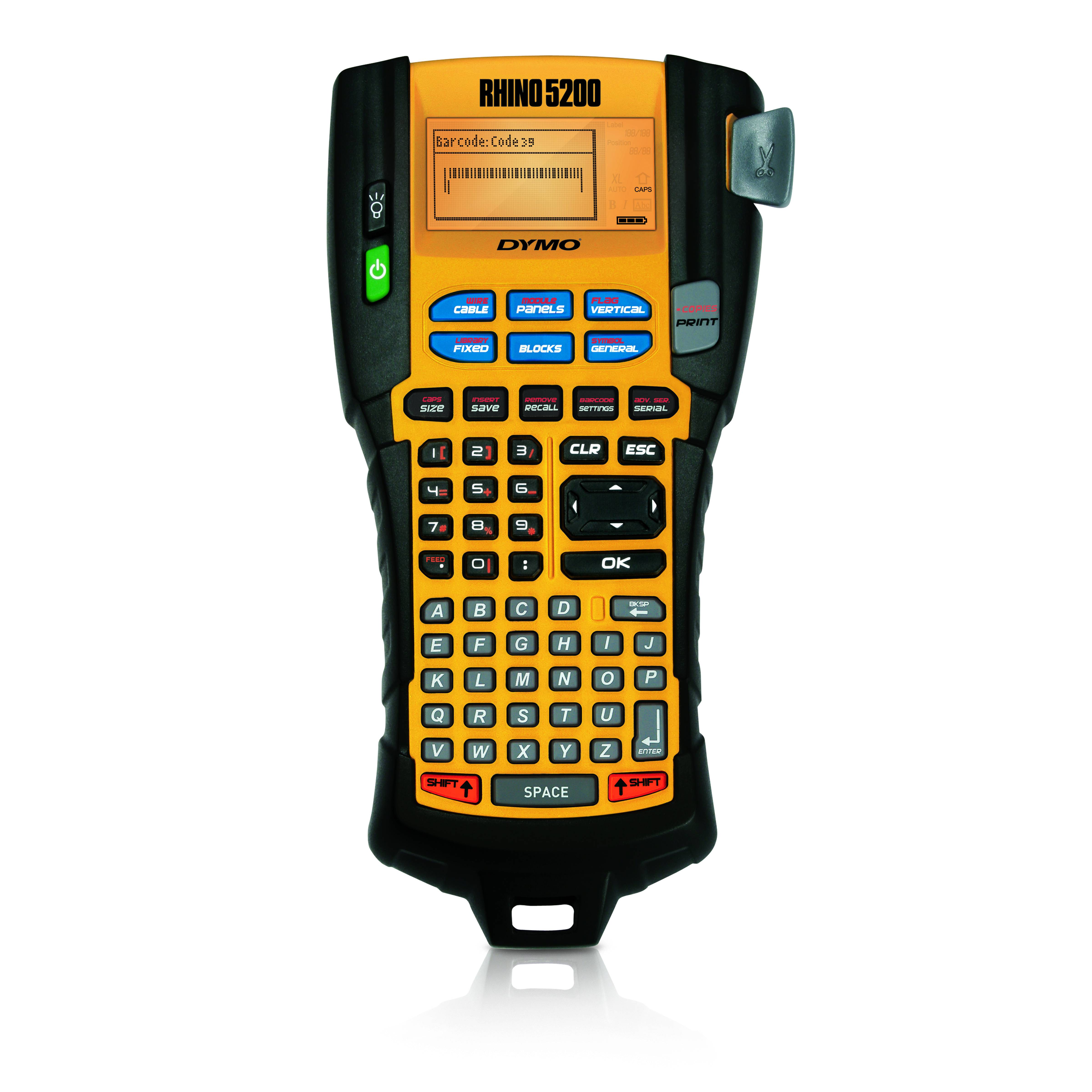 DYMO RHINO 5200 Industrielles Beschriftungsgerät | ABC-Tastatur