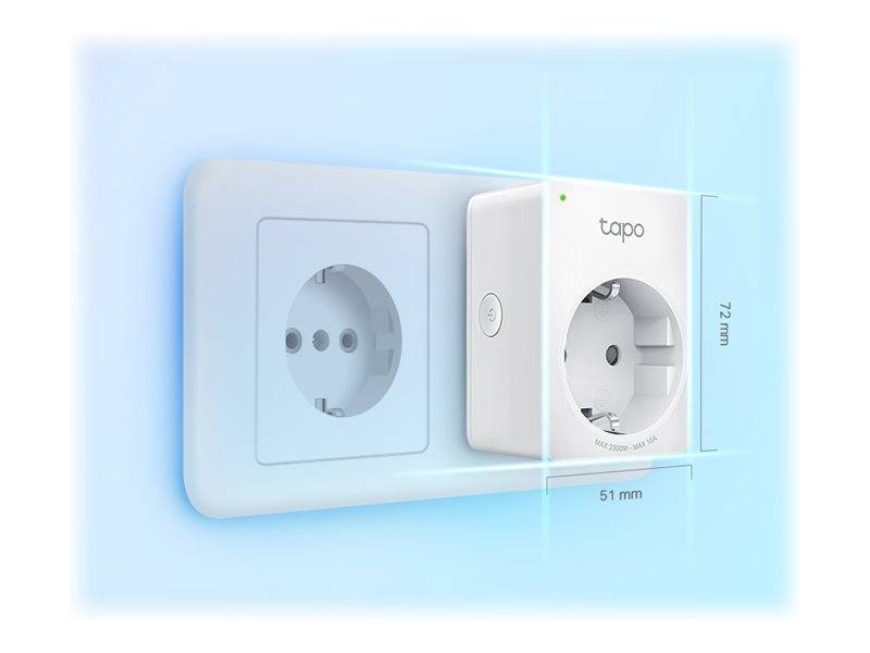 TP-LINK Tapo P100(1-pack) Tapo P100(1-pack) Bluetooth Funk-Steckdosen-Set 1 Stück Steckdose