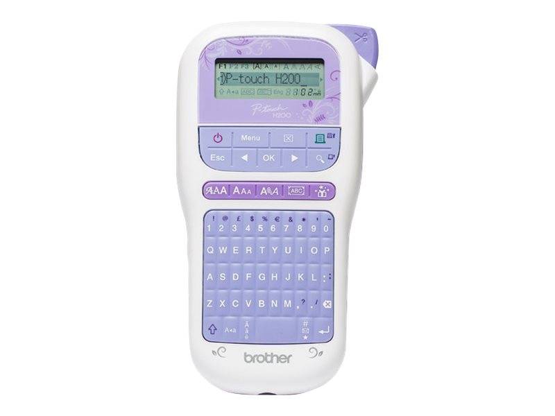 Brother P-touch H200 Beschriftungsgerät Geeignet für Schriftband: TZe 3.5 mm, 6 mm, 9 mm, 12 mm