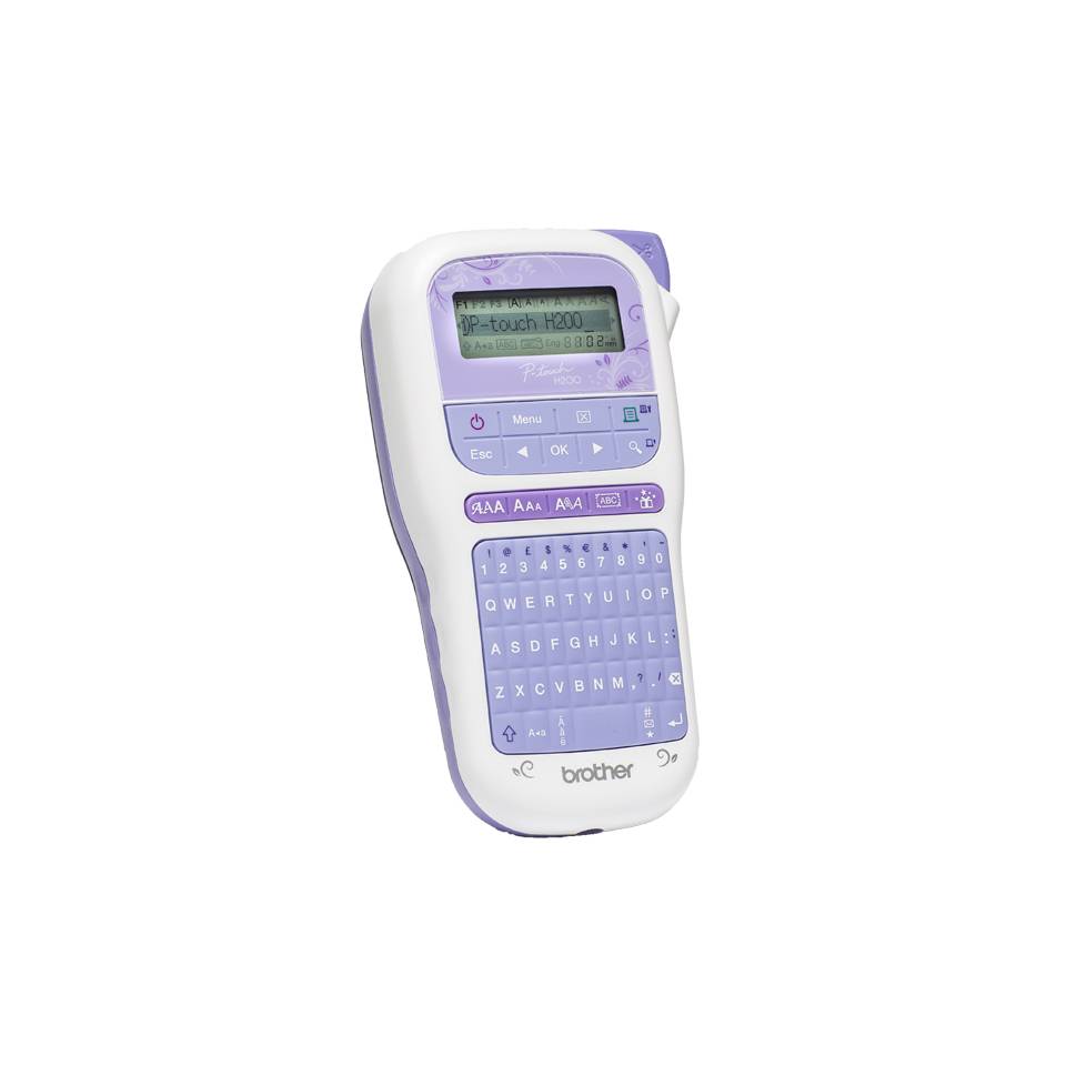 Brother P-touch H200 Beschriftungsgerät Geeignet für Schriftband: TZe 3.5 mm, 6 mm, 9 mm, 12 mm