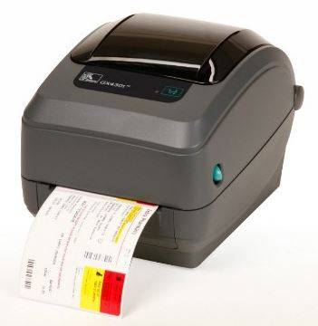 Zebra GX430T Etiketten-Drucker Thermotransfer 300 x 300 dpi Etikettenbreite (max.): 110 mm USB, RS-232, Parallel