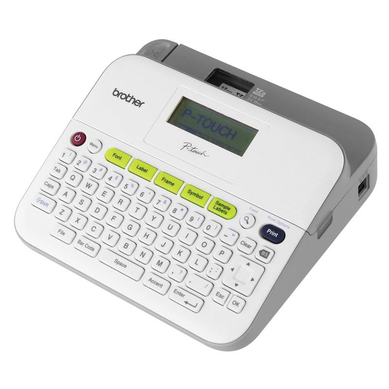 Brother P-Touch PT-D400 - Beschriftungsgerät - s/w - Thermotransfer - Rolle (1,8 cm)