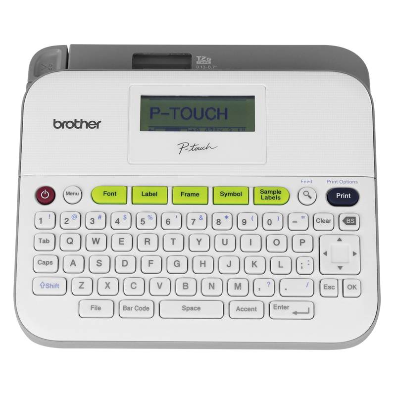Brother P-Touch PT-D400 - Beschriftungsgerät - s/w - Thermotransfer - Rolle (1,8 cm)