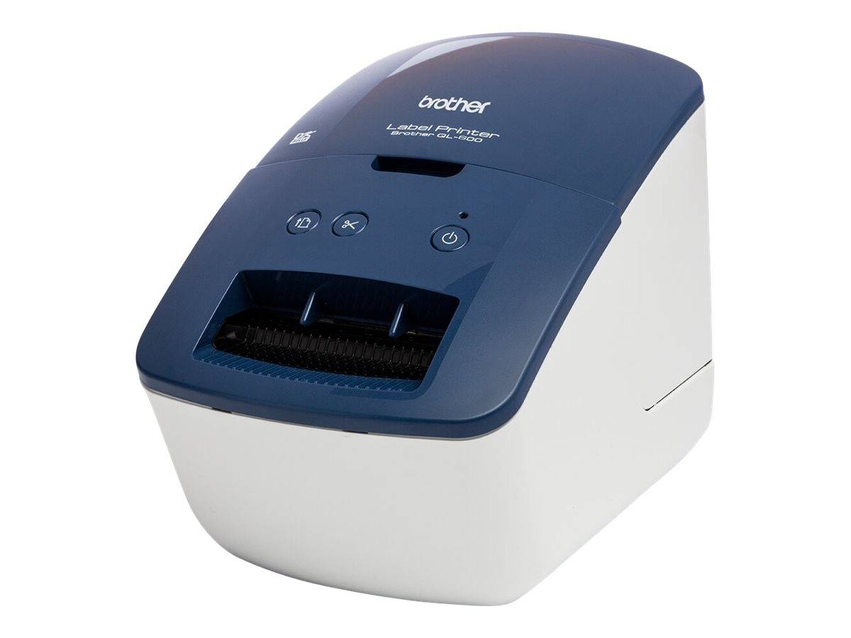 Brother QL-600B Etiketten-Drucker Thermodirekt 300 x 600 dpi Etikettenbreite (max.): 62 mm USB