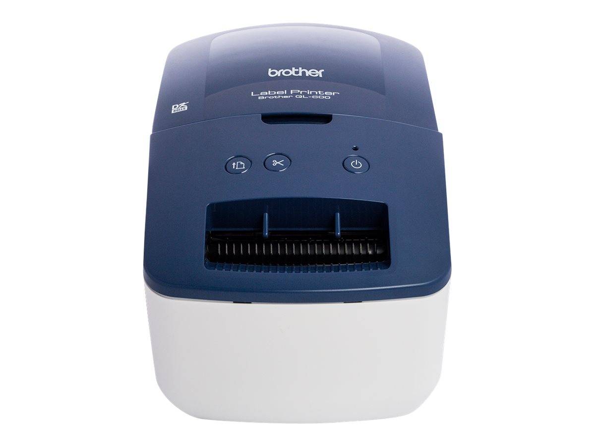 Brother QL-600B Etiketten-Drucker Thermodirekt 300 x 600 dpi Etikettenbreite (max.): 62 mm USB