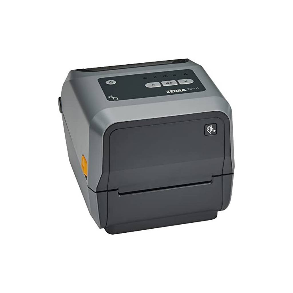 Zebra ZD621 Desktop Etikettendrucker (Thermotransfer, 300 dpi, Ethernet, seriell, Swiss-Font, USB-Host, USB)