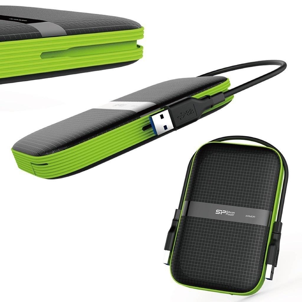 SILICON POWER Armor A60 - Festplatte - 2 TB - extern (tragbar)