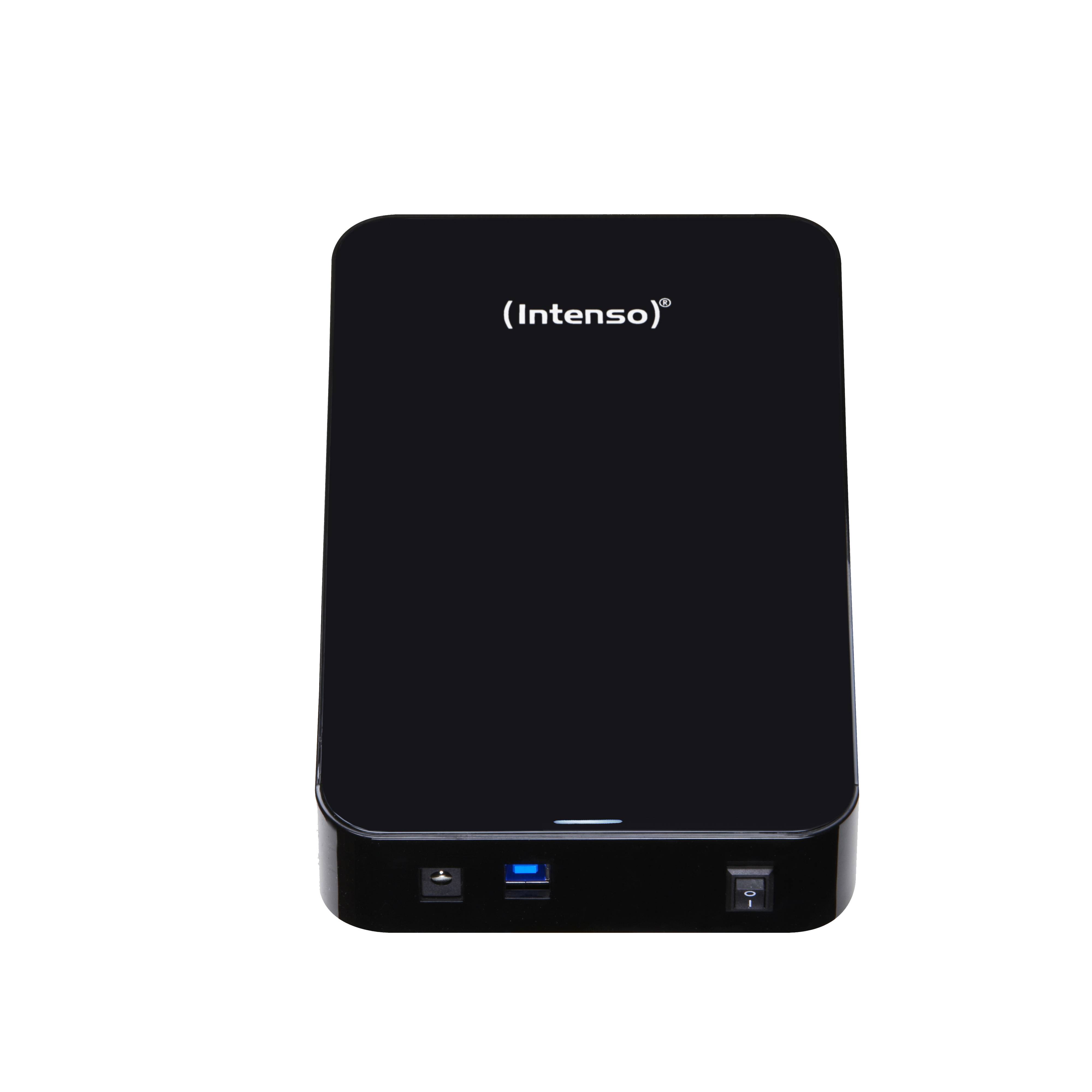 Intenso 8 TB Externe Festplatte 8.9 cm (3.5 Zoll) USB 3.2 Gen 1 (USB 3.0) Schwarz 6031516