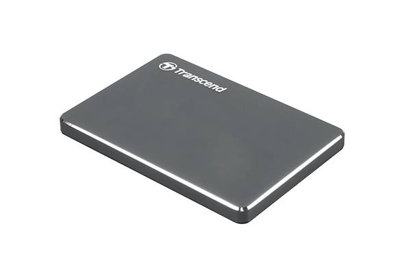 Transcend StoreJet® 25C3N 2 TB Externe Festplatte 6.35 cm (2.5 Zoll) USB 3.2 Gen 1 (USB 3.0) Grau (metallic) TS2TSJ25C3N
