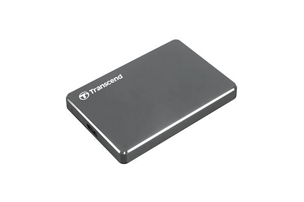 Transcend StoreJet® 25C3N 2 TB Externe Festplatte 6.35 cm (2.5 Zoll) USB 3.2 Gen 1 (USB 3.0) Grau (metallic) TS2TSJ25C3N