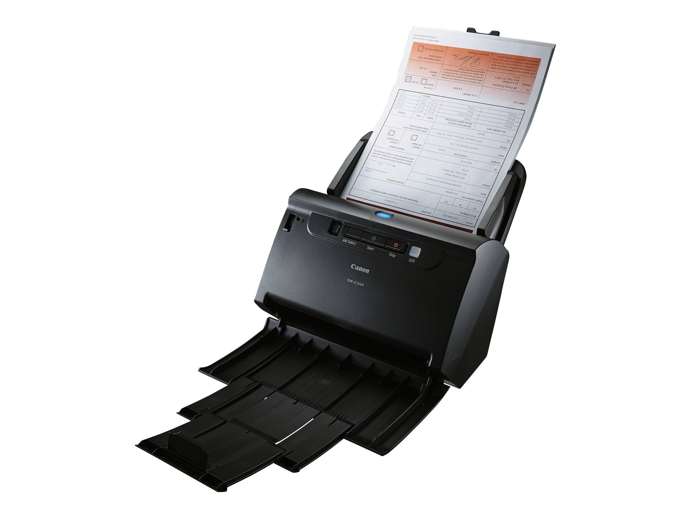 Canon imageFORMULA DR-C240 Duplex-Dokumentenscanner A4 600 x 600 dpi 45 Seiten/min, 90 Bilder/min USB