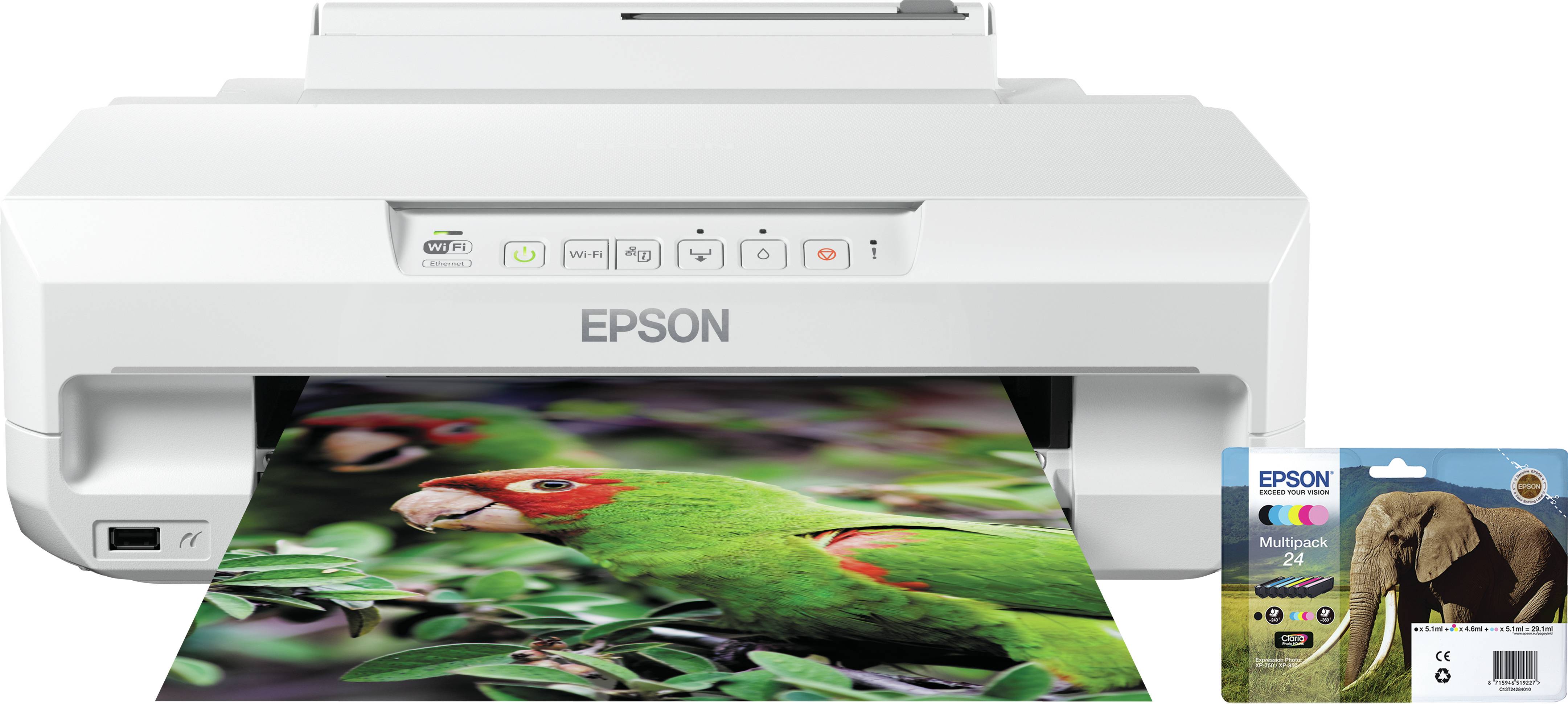 Epson Expression Photo XP-55 Drucker Tintenstrahl Farbe A4 WLAN, Duplex