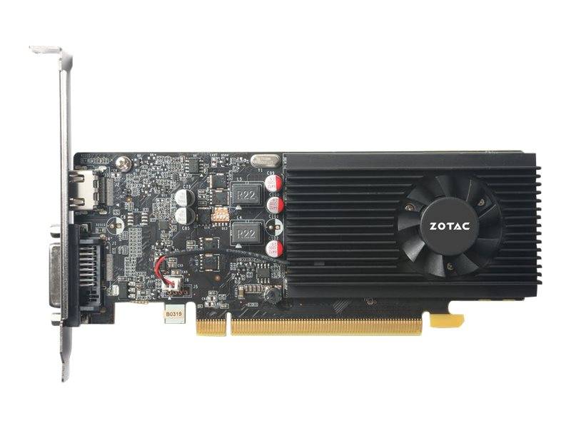 Zotac Grafikkarte Nvidia GeForce GT1030 2 GB GDDR5-RAM PCIe HDMI®, DVI Low Profile