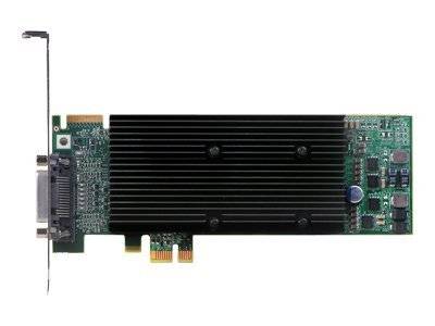 Matrox Workstation-Grafikkarte M9120 Plus 512 MB DDR2-RAM PCIe x1 DVI Low Profile, Passiv gekühlt