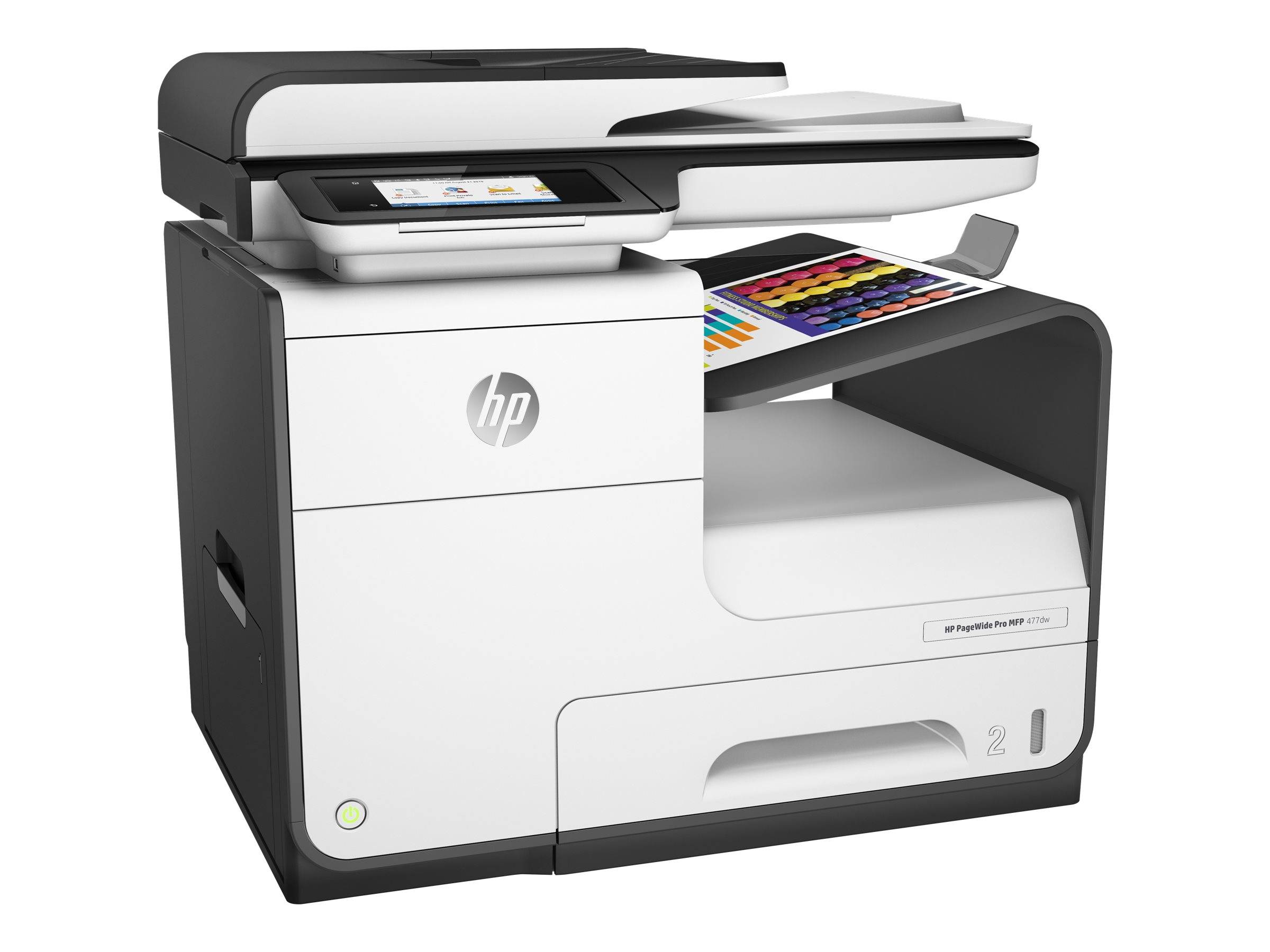 HP PageWide Pro 477dw - Multifunktionsdrucker - Farbe - seitenbreite Palette - Legal (216 x 356 mm)