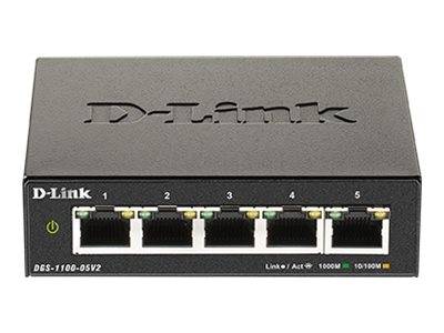 D-Link DGS-1100-05V2 Netzwerk Switch 5 Port 1 GBit/s