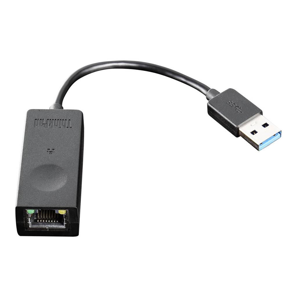Lenovo ThinkPad USB 3.0 Ethernet adapter Netzwerkadapter 1000 MBit/s USB 3.0, LAN (10/100/1000 MBit/s)