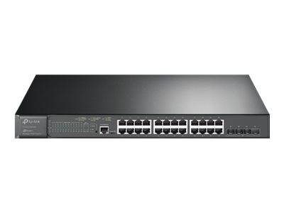 TP-Link JetStream TL-SG3428XMP V3.6 - Switch - L2+ - managed - 24 x 10/100/1000 (PoE+)