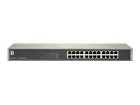 LevelOne GSW-2457 19 Zoll Netzwerk-Switch RJ45 24 Port 1 GBit/s
