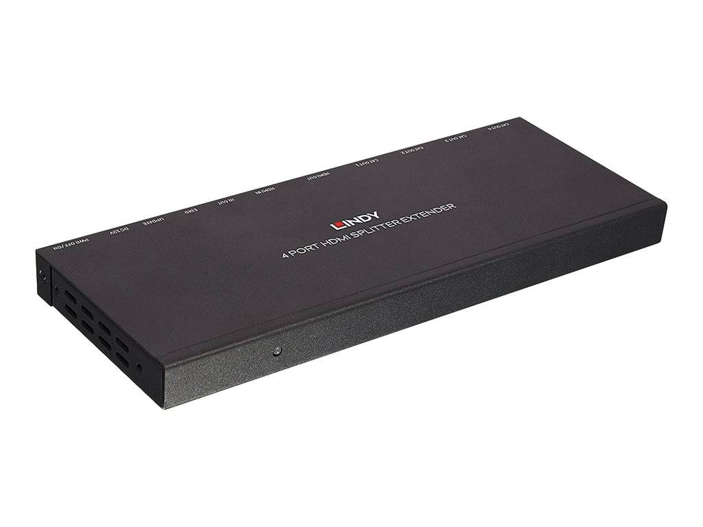 LINDY Cat.6 HDMI & IR Splitter Extender with Loop Out