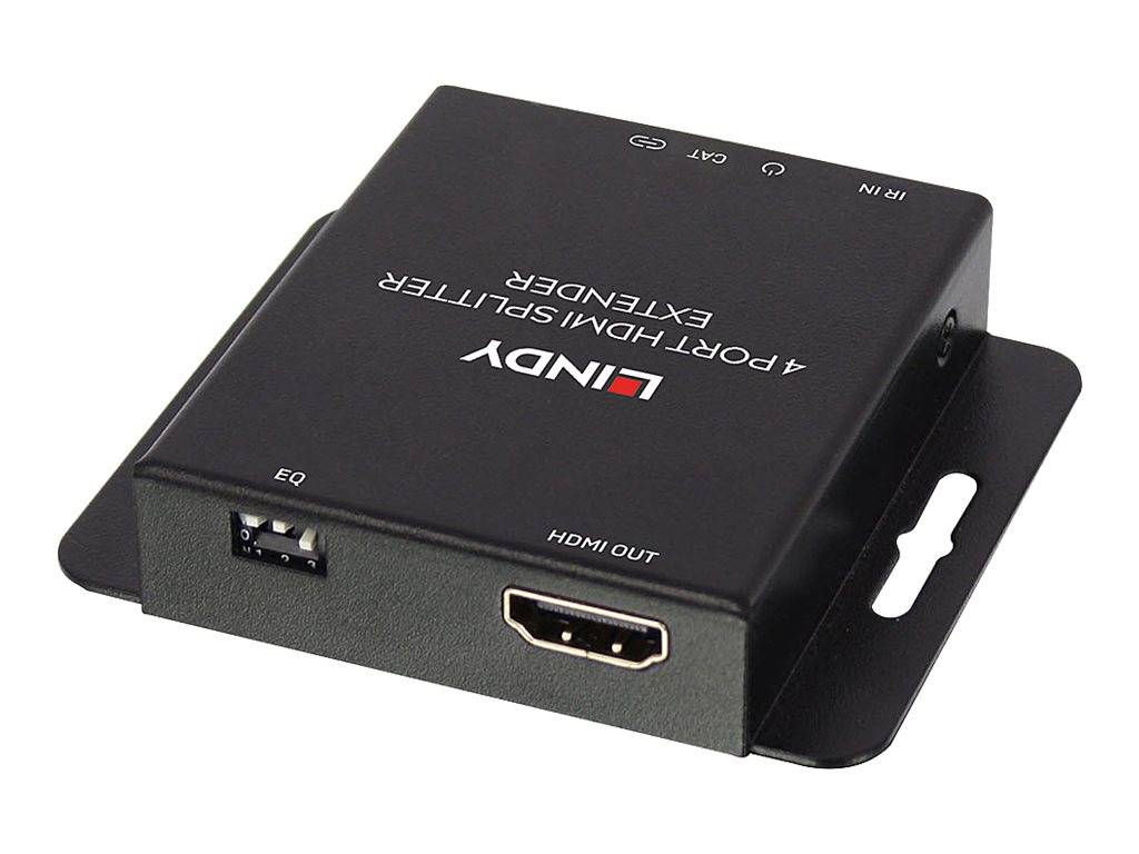 LINDY Cat.6 HDMI & IR Splitter Extender with Loop Out