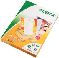 ESSELTE LEITZ - Leitz - 125 Mikron - Clear Glossy - 216 x 303