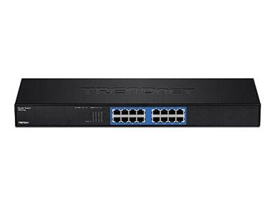 TRENDnet TEG S16g - Switch - 16 x 10/100/1000