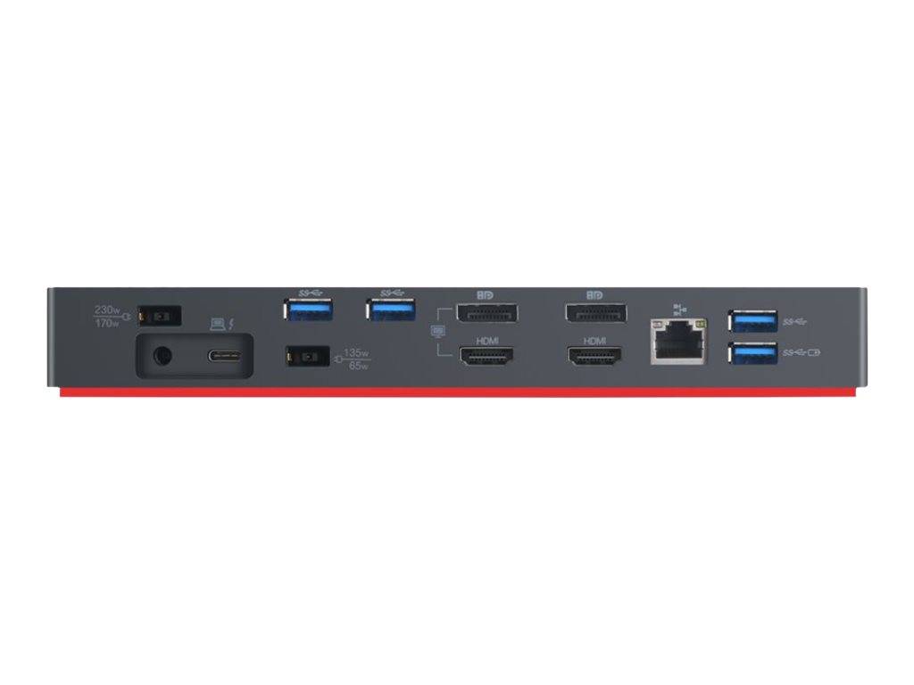 Lenovo Port Replikator Lenovo ThinkPad Thunderbolt 3 Workstatio Passend für Marke Dockingstations: Universal
