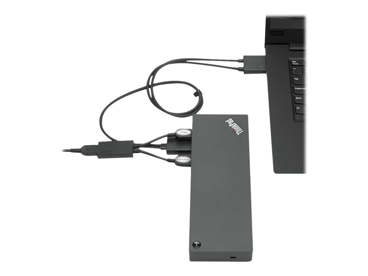 Lenovo Port Replikator Lenovo ThinkPad Thunderbolt 3 Workstatio Passend für Marke Dockingstations: Universal